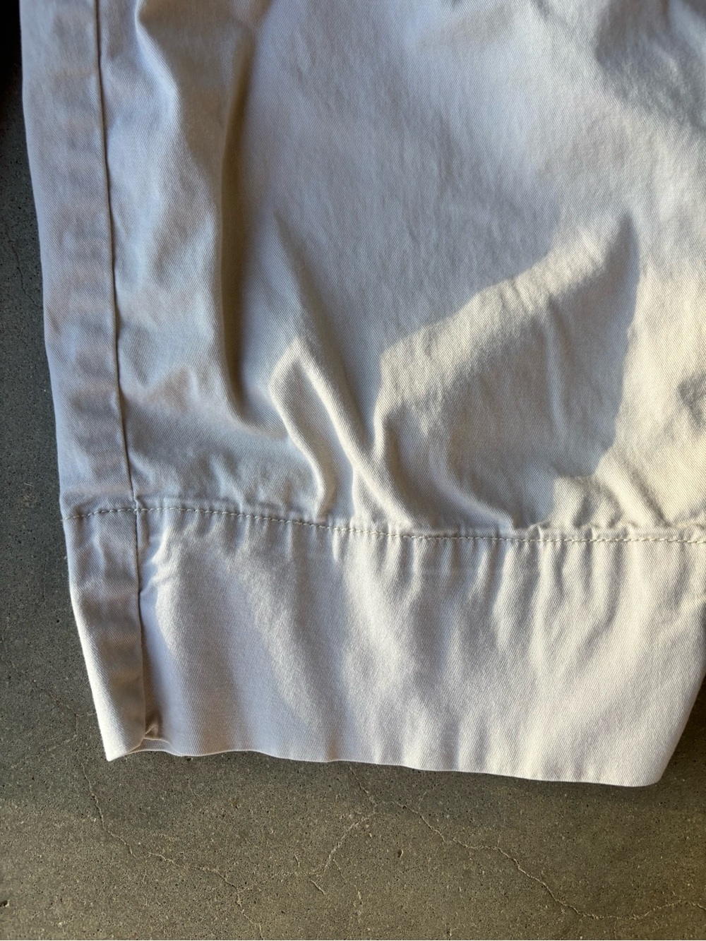 Gloria Vanderbilt Cream Cotton Stretch Capri Embroidered Pockets Size 6 - Picture 5 of 7